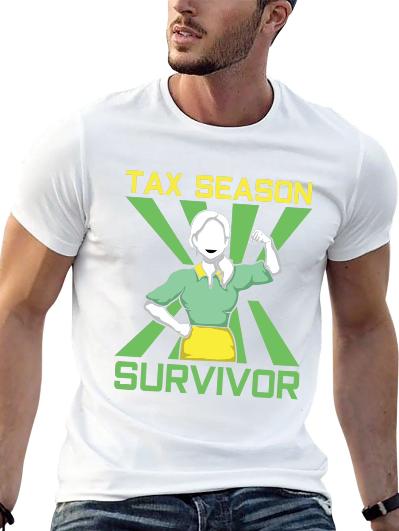 Tax Season Survivor Graphic Tee