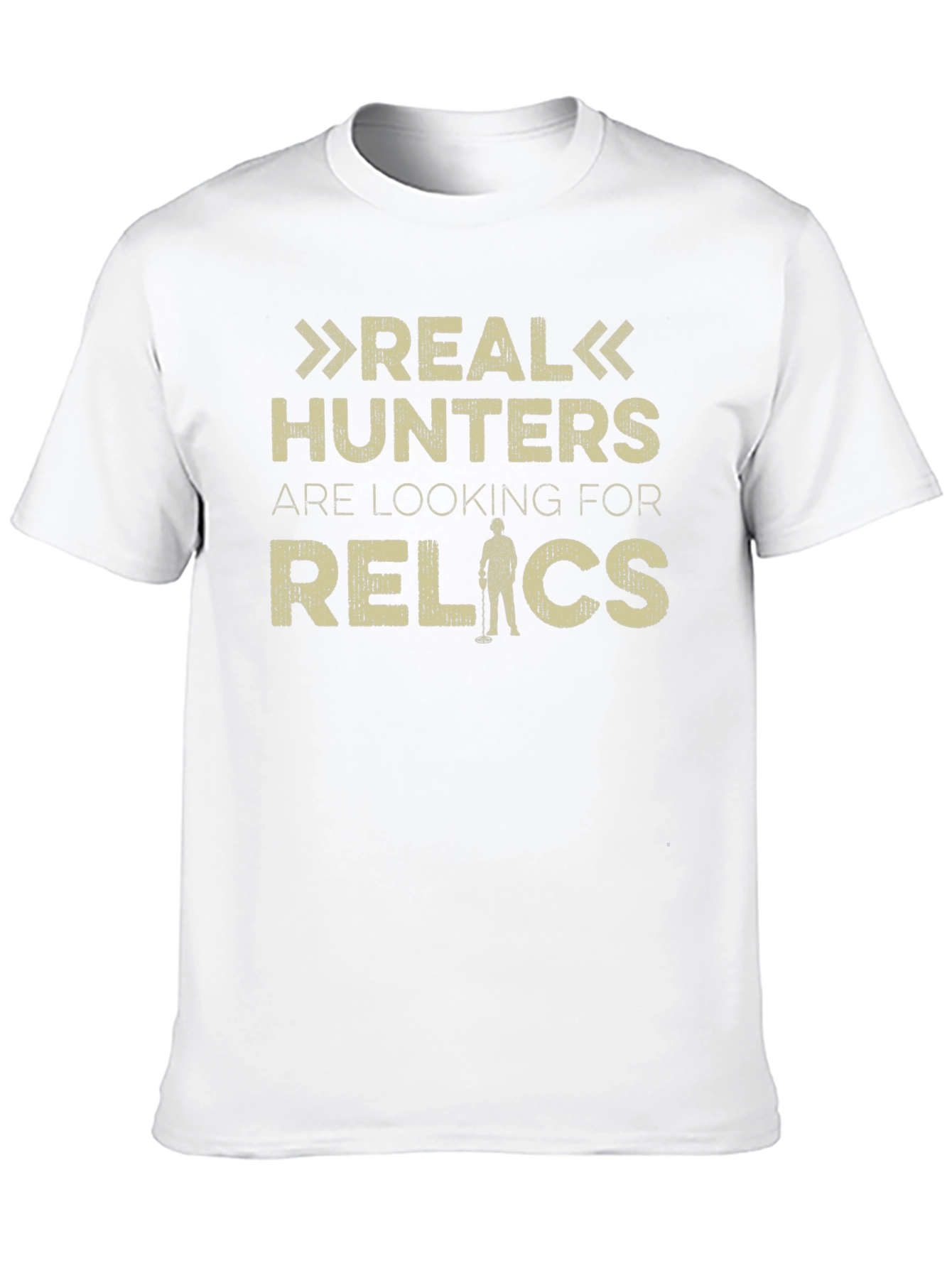 Real Hunters Relics T-Shirt - Metal Detecting Apparel