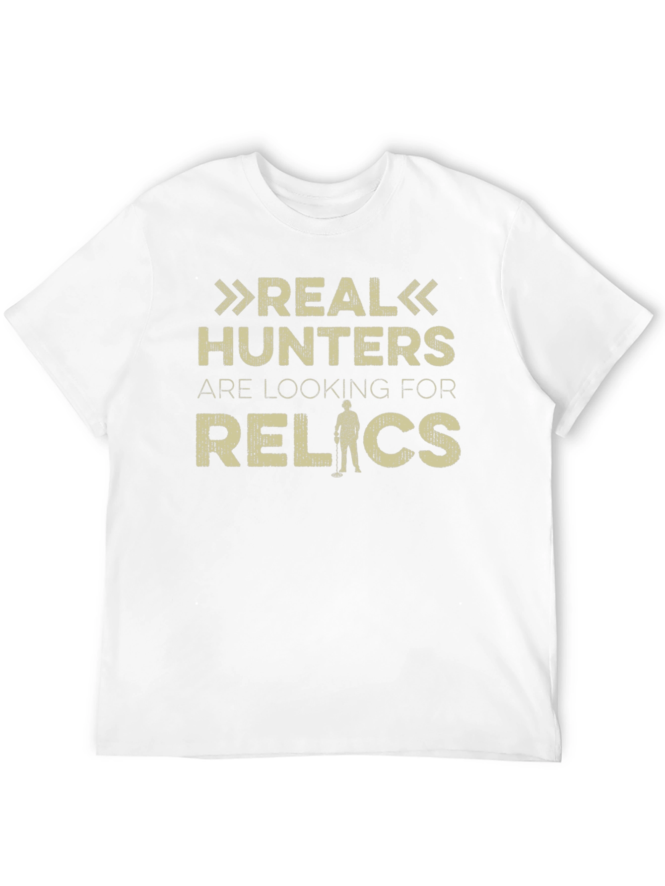Real Hunters Relics T-Shirt - Metal Detecting Apparel
