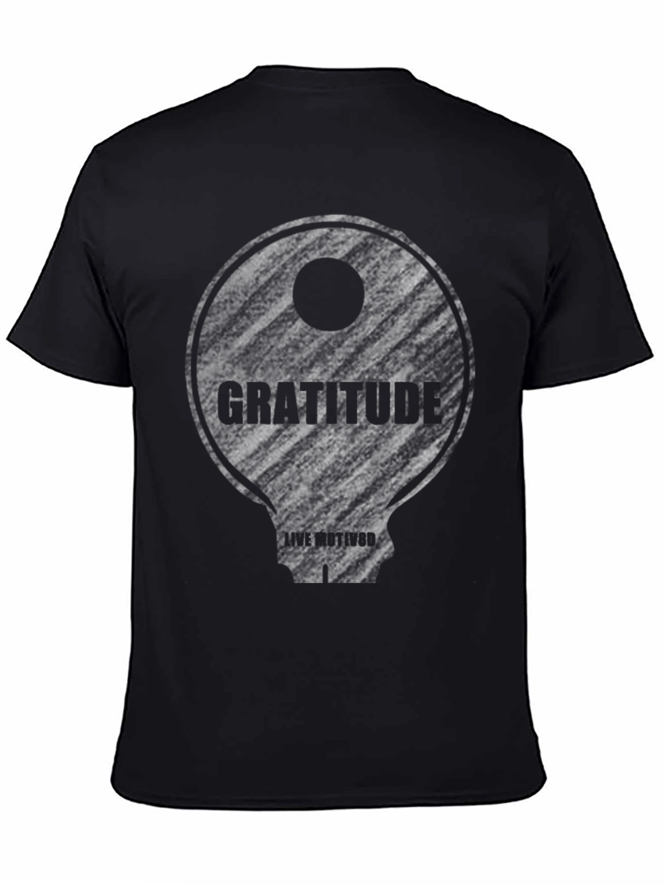 Gratitude Graphic Tee - Inspirational Mens Shirt