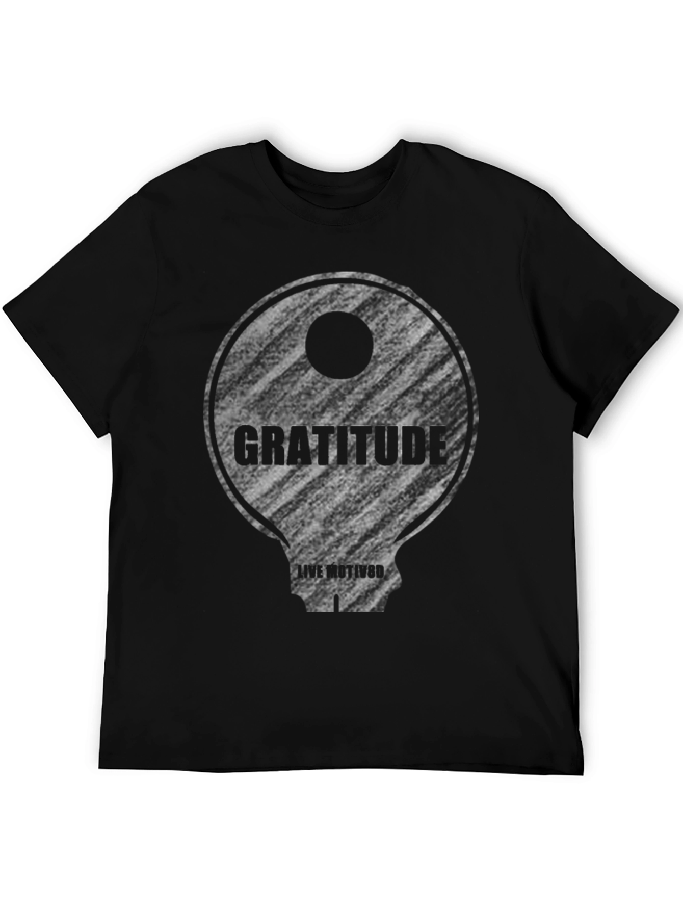 Gratitude Graphic Tee - Inspirational Mens Shirt
