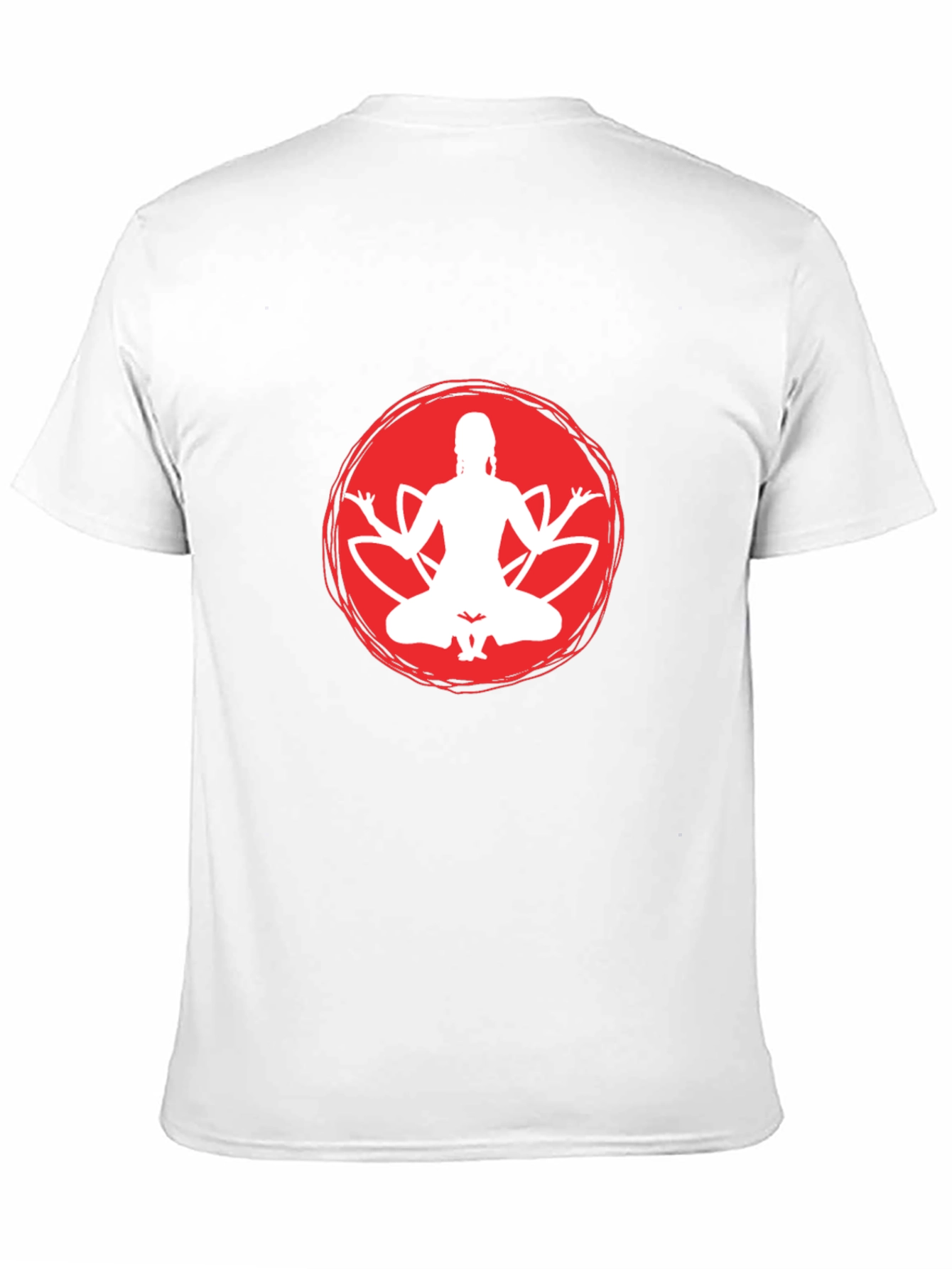 Yoga Meditation Black T-Shirt