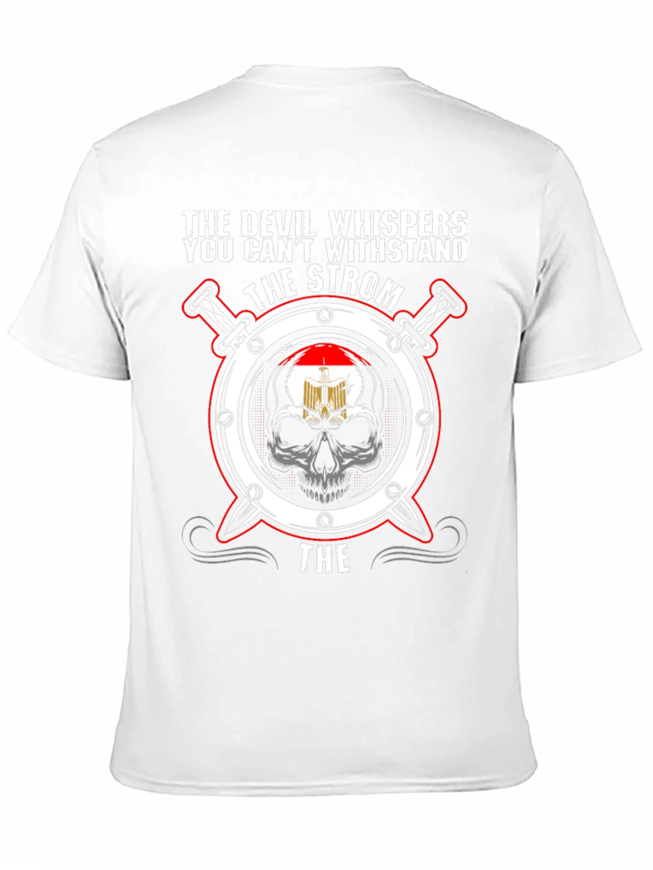 The Devil Whispers Strom T-Shirt
