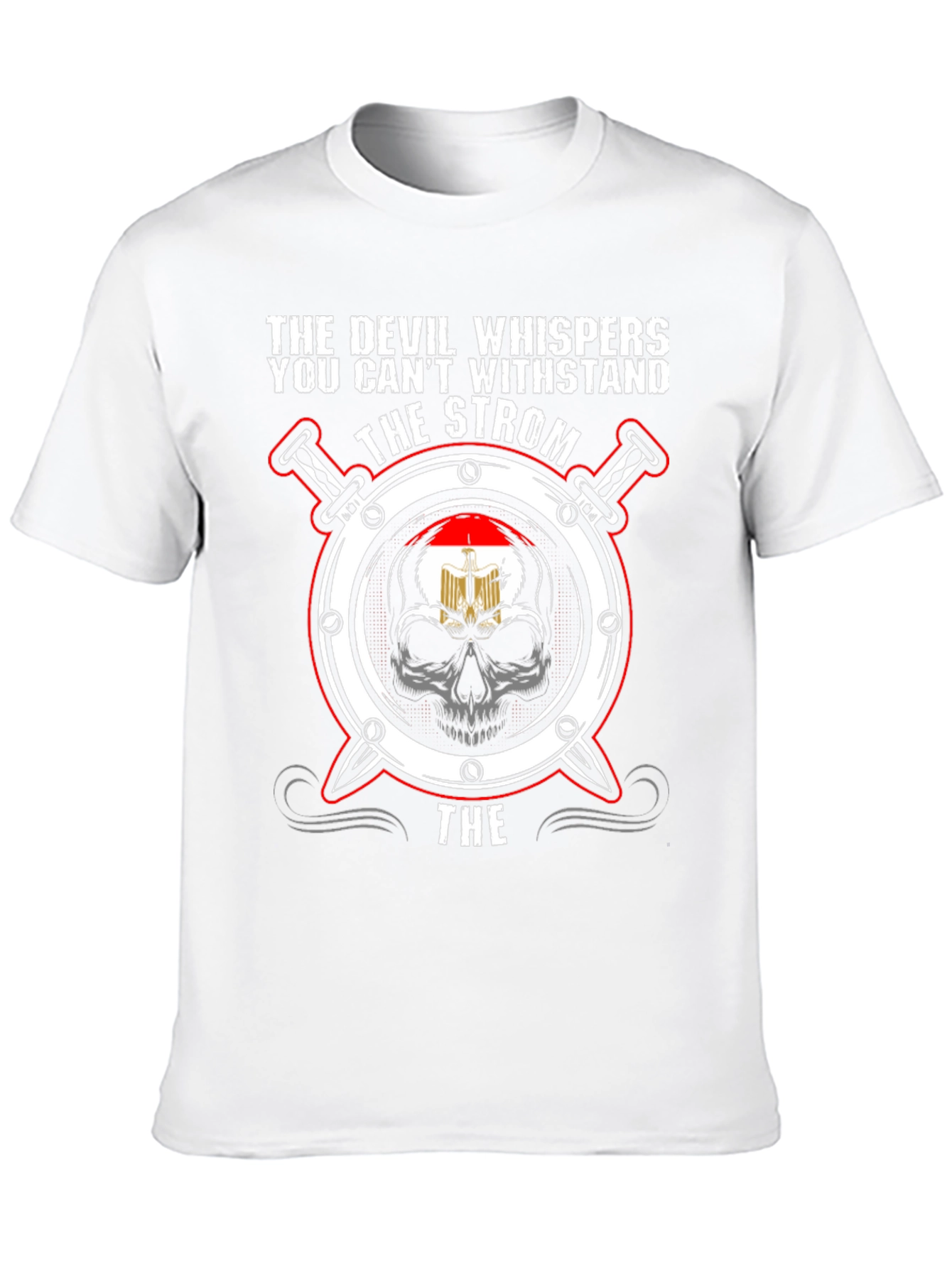 The Devil Whispers Strom T-Shirt
