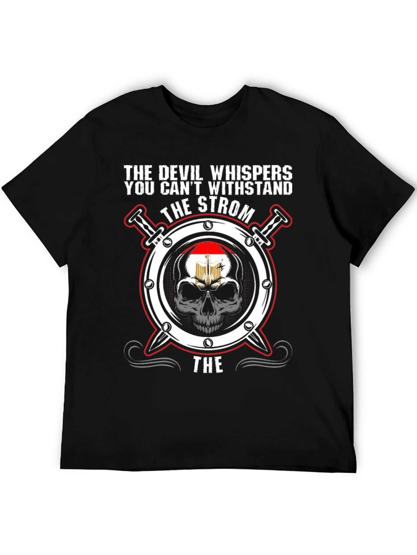 The Devil Whispers Strom T-Shirt
