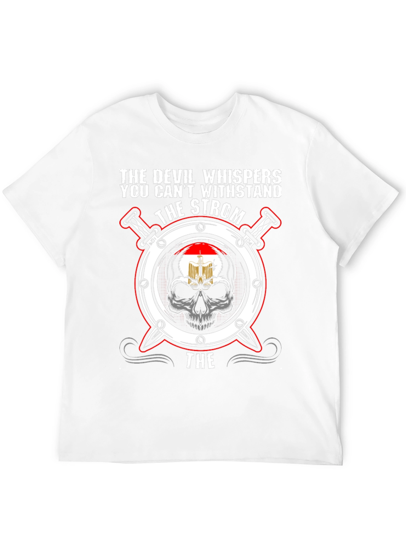 The Devil Whispers Strom T-Shirt