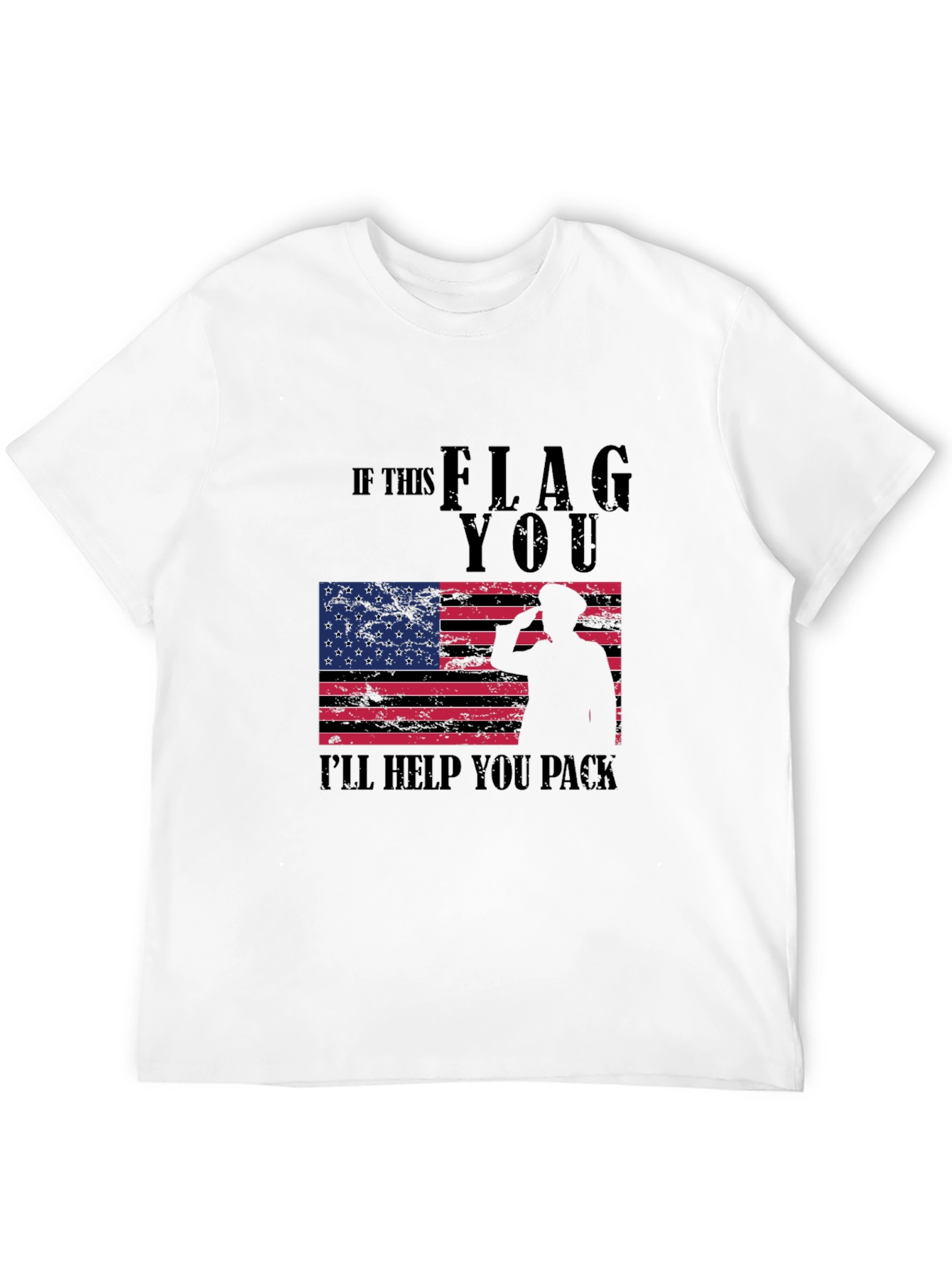 If This Flag Offends You T-Shirt Patriotic Pride