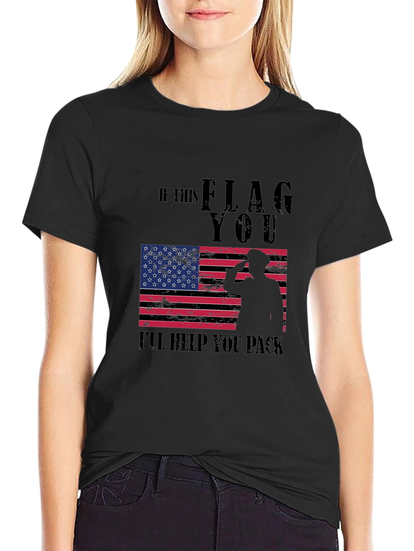If This Flag Offends You T-Shirt Patriotic Pride