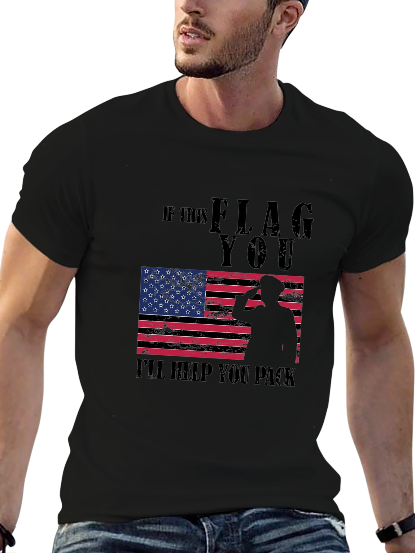 If This Flag Offends You T-Shirt Patriotic Pride