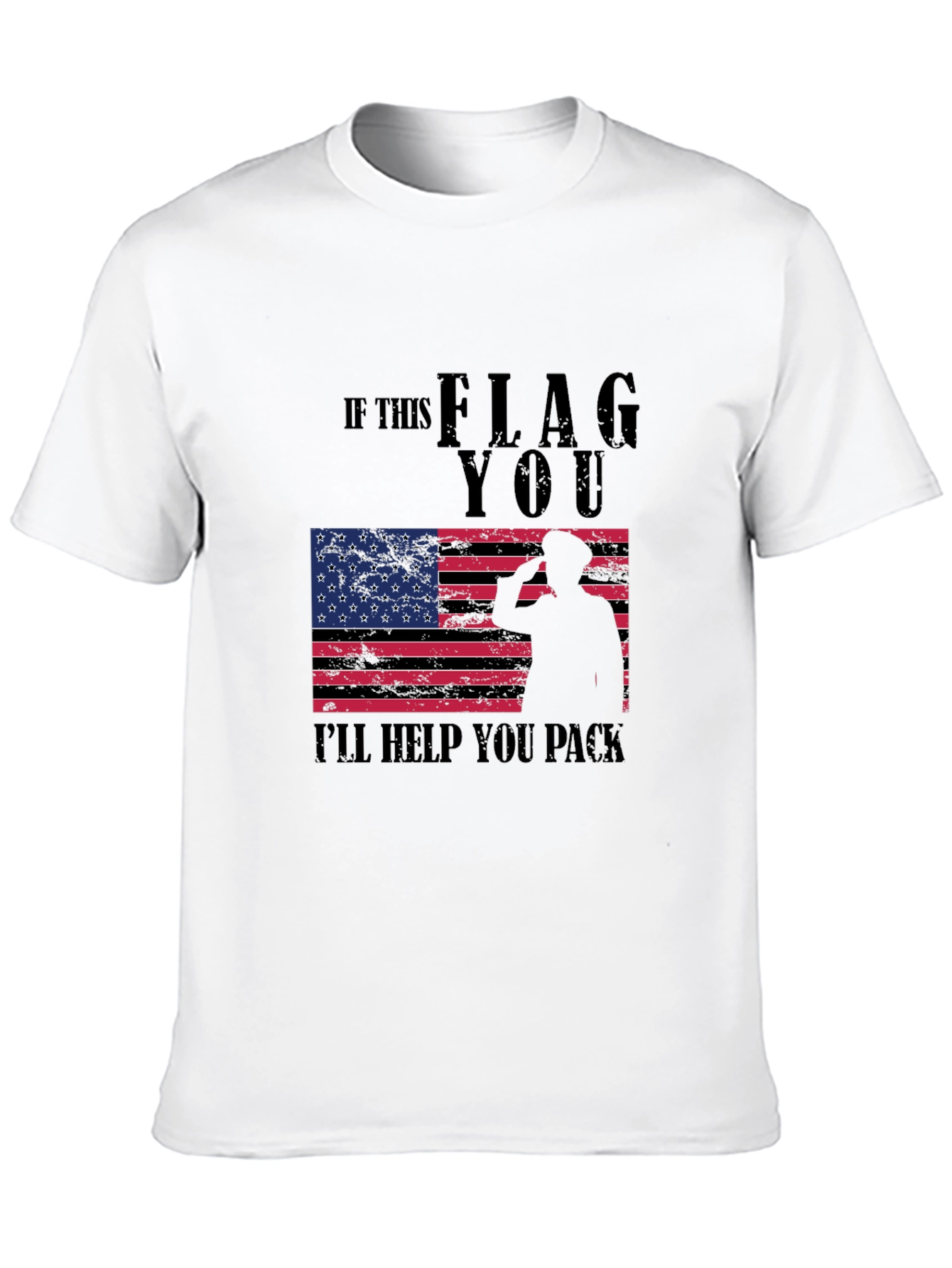 If This Flag Offends You T-Shirt Patriotic Pride