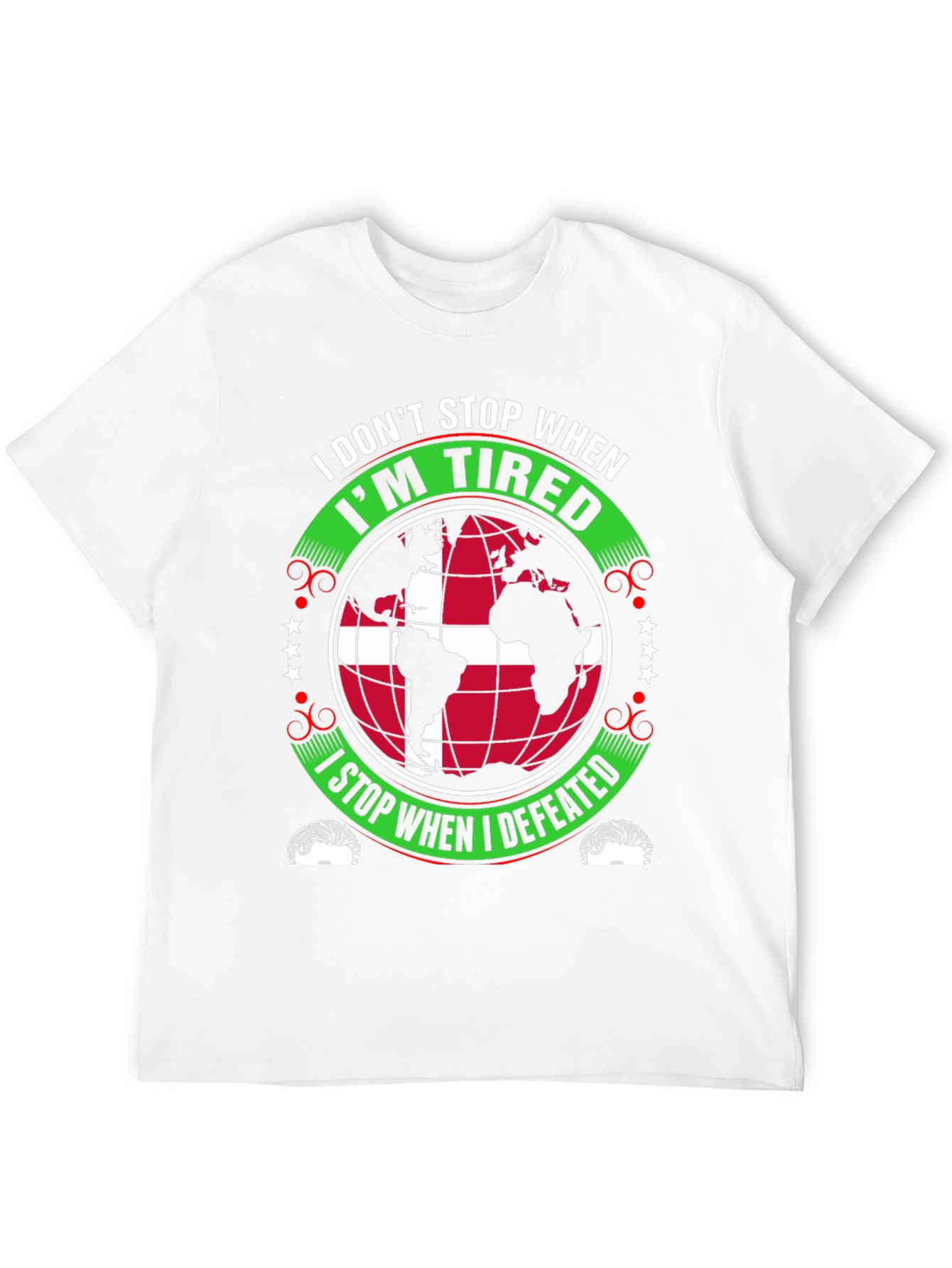 Motivational I Dont Stop Graphic Tee