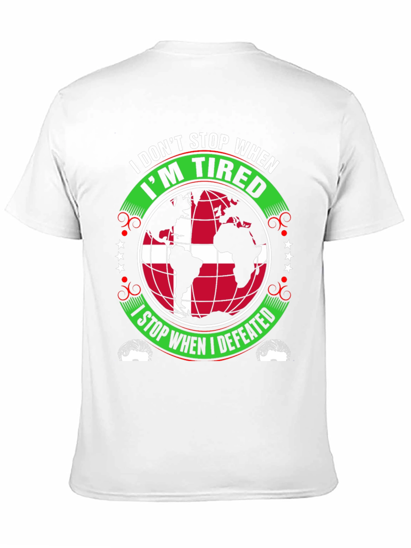 Motivational I Dont Stop Graphic Tee
