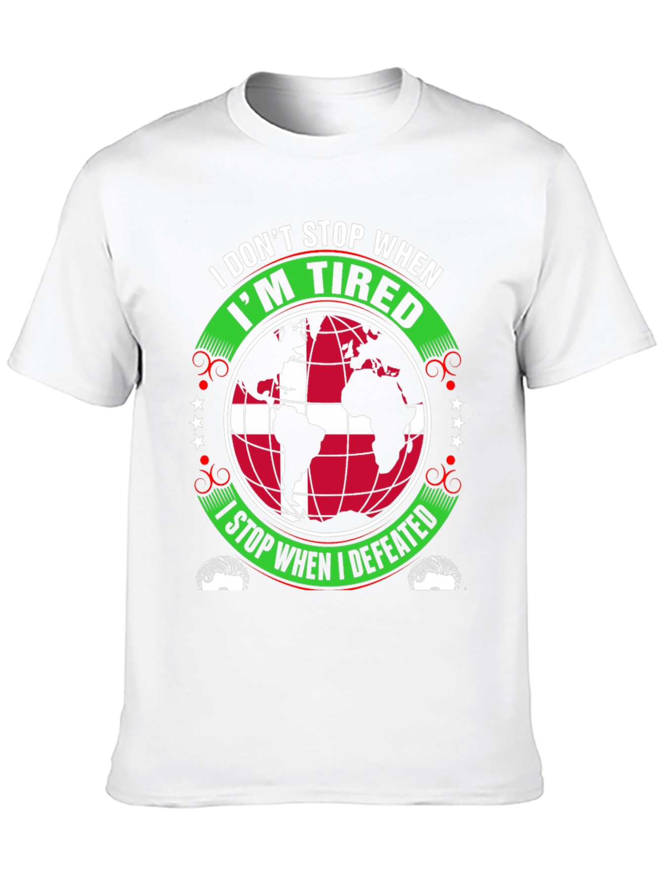 Motivational I Dont Stop Graphic Tee