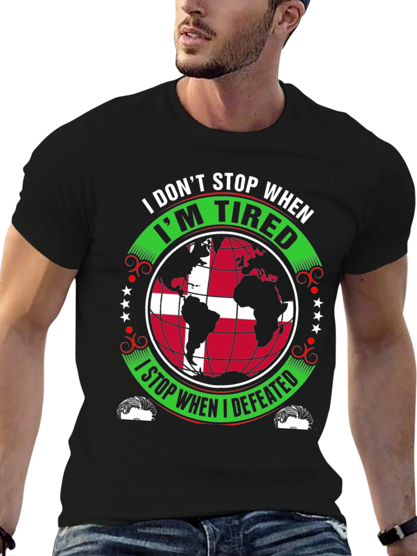 Motivational I Dont Stop Graphic Tee