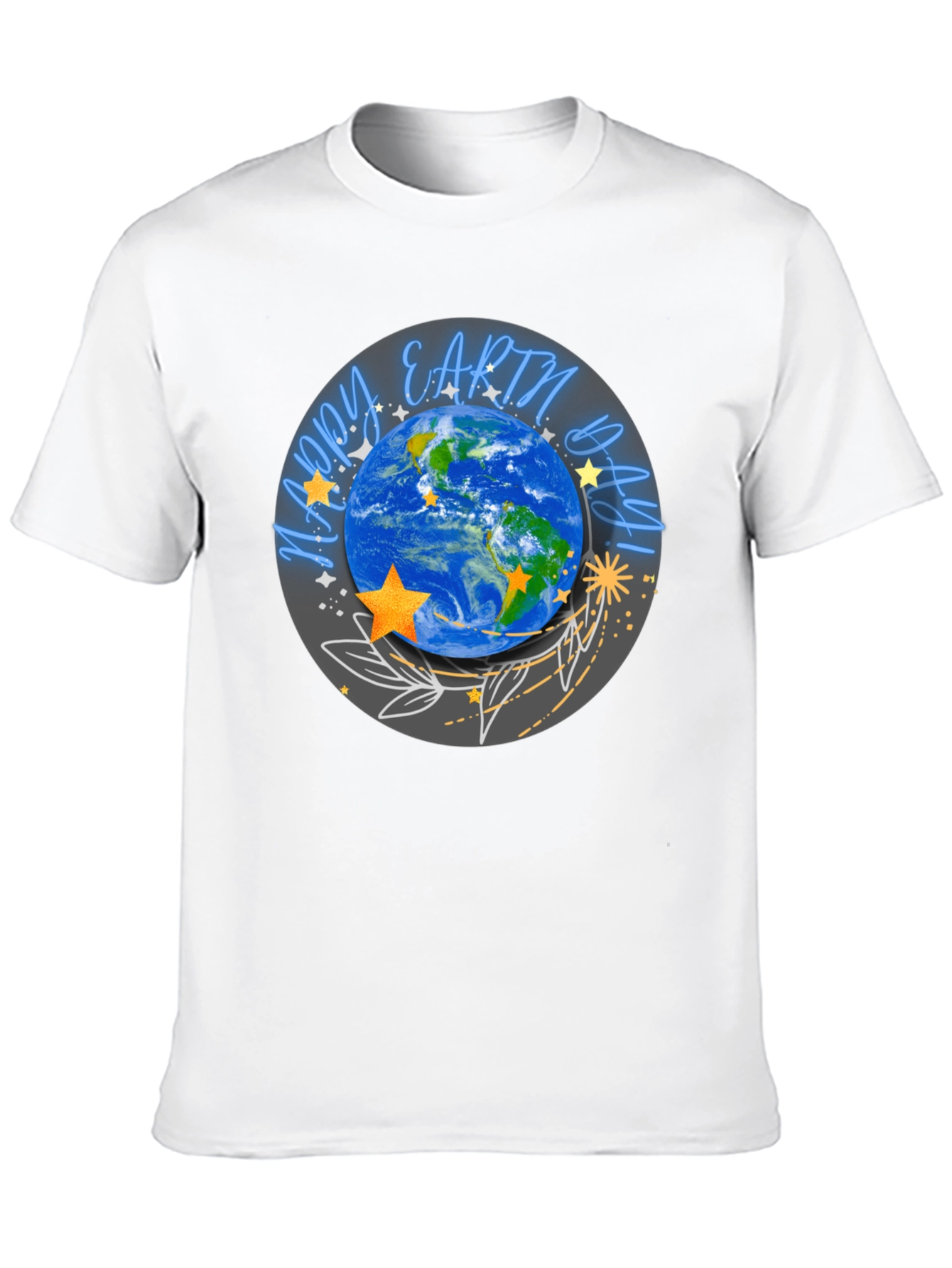 Earth Day Graphic Tee -  Stylish Planet Design