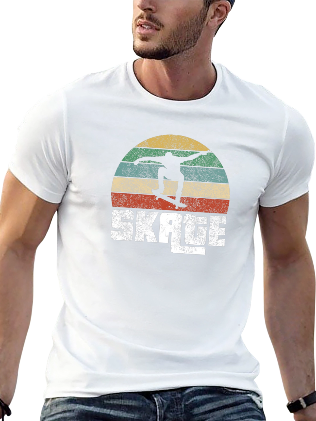 Skateboarding Retro T-Shirt