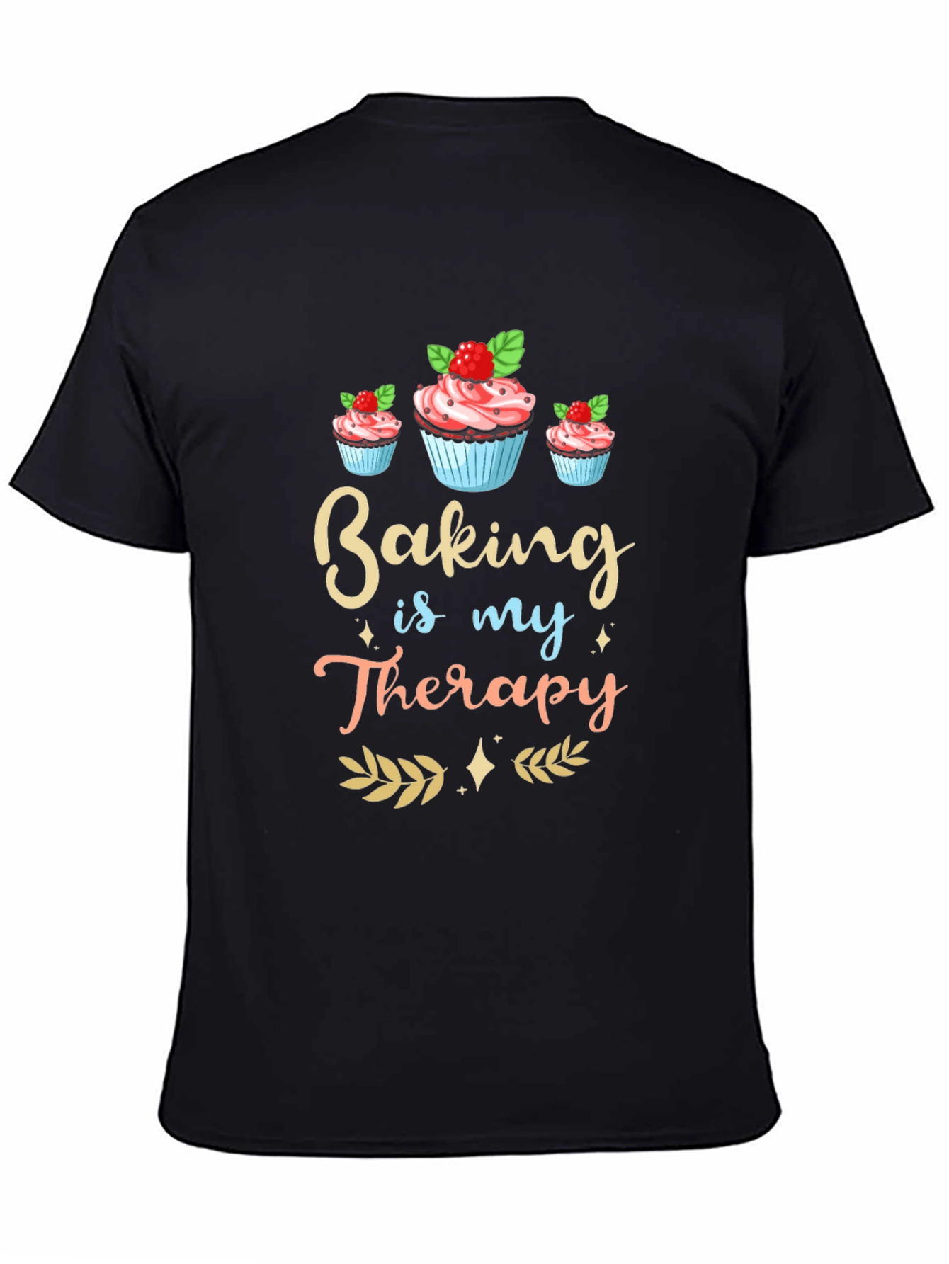 Baking is My Therapy Graphic Tee