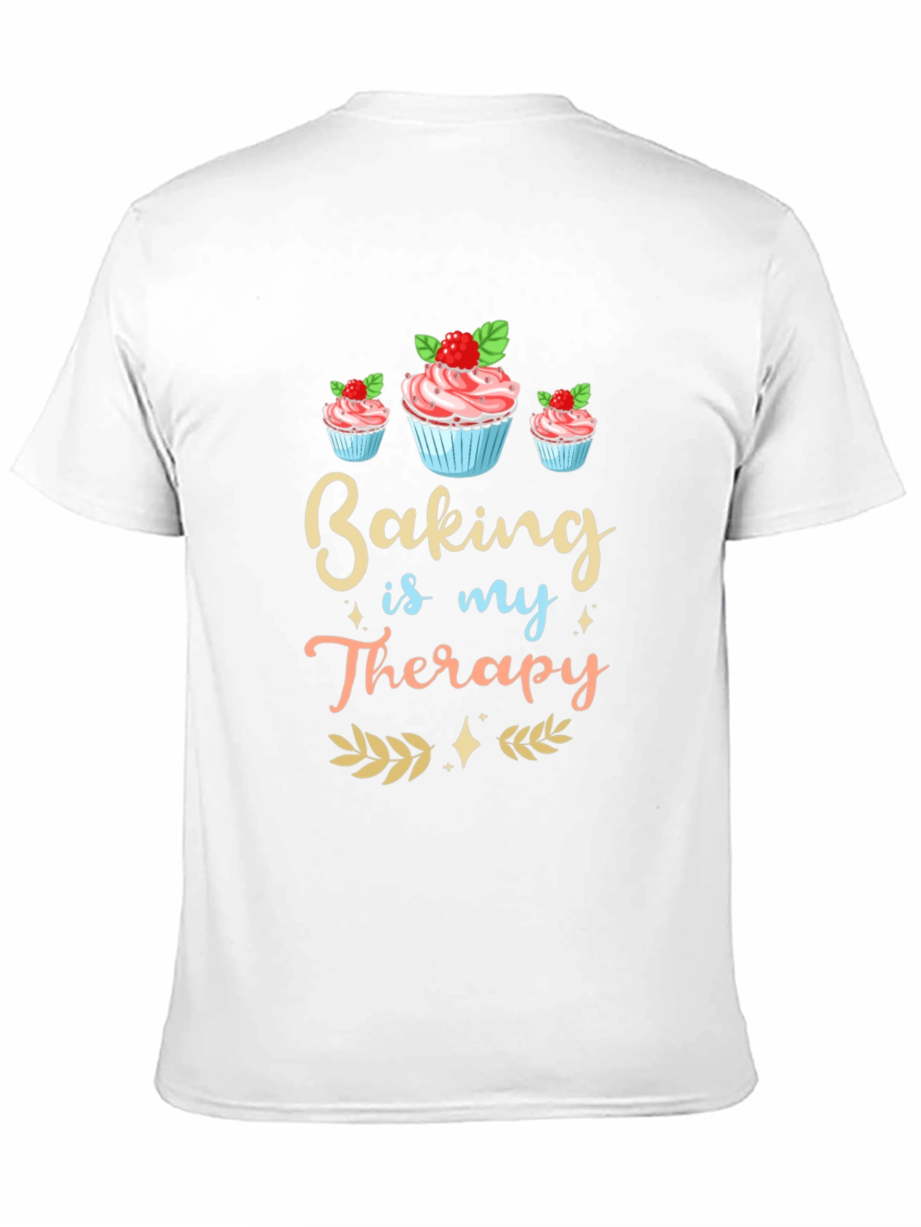 Baking is My Therapy Graphic Tee
