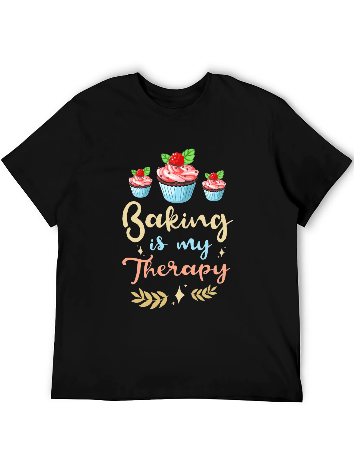 Baking is My Therapy Graphic Tee