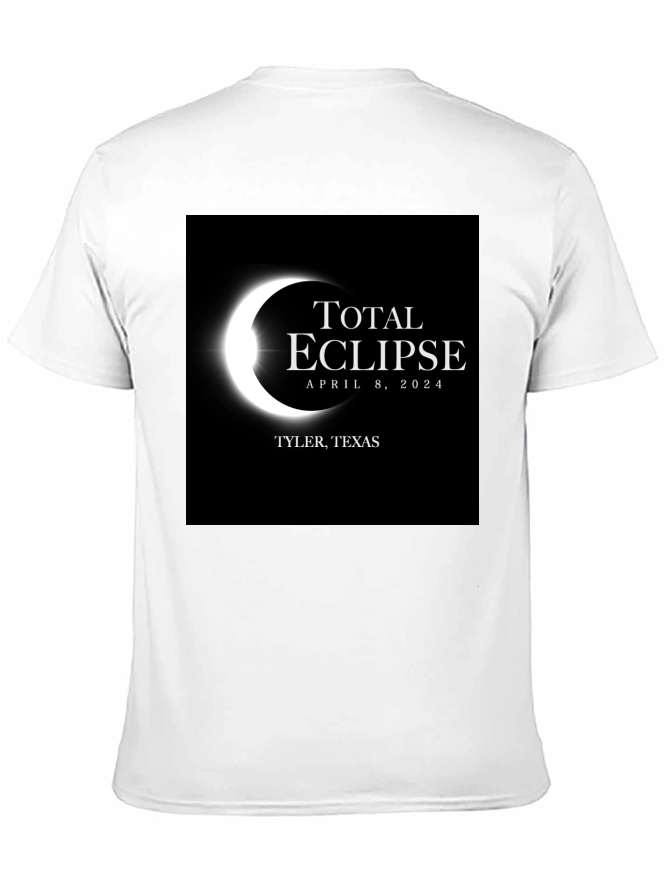 Total Eclipse April 8 2024 Tyler Texas T-Shirt