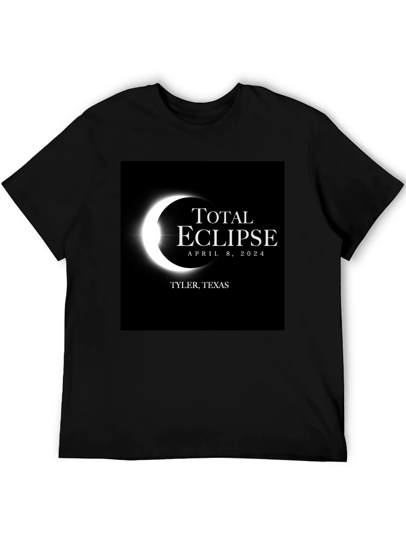 Total Eclipse April 8 2024 Tyler Texas T-Shirt