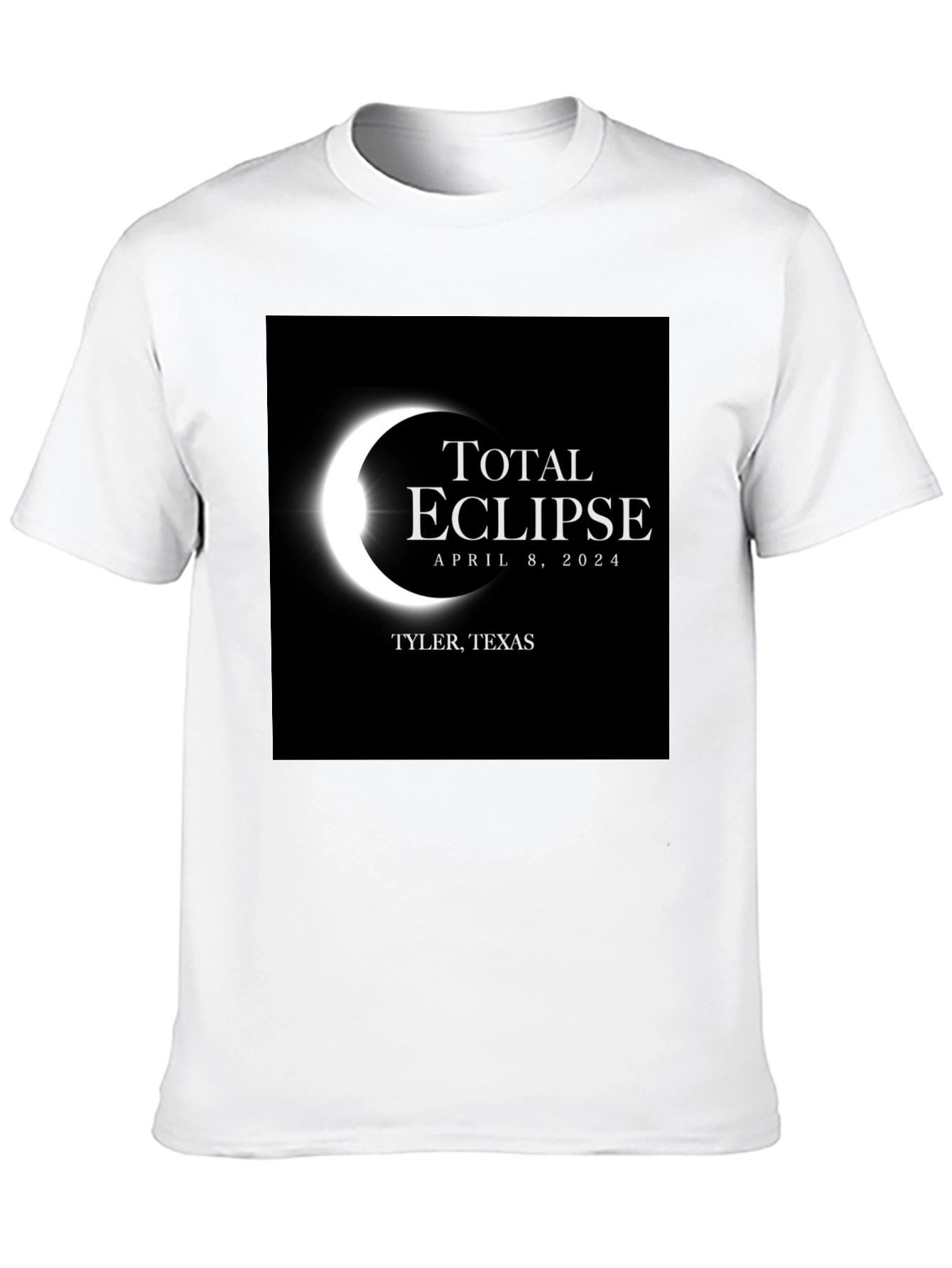 Total Eclipse April 8 2024 Tyler Texas T-Shirt