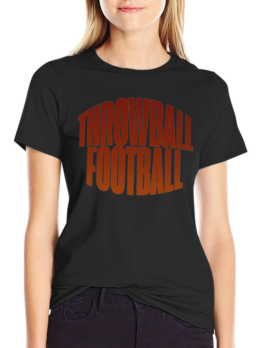 Throwball Football Graphic Tee