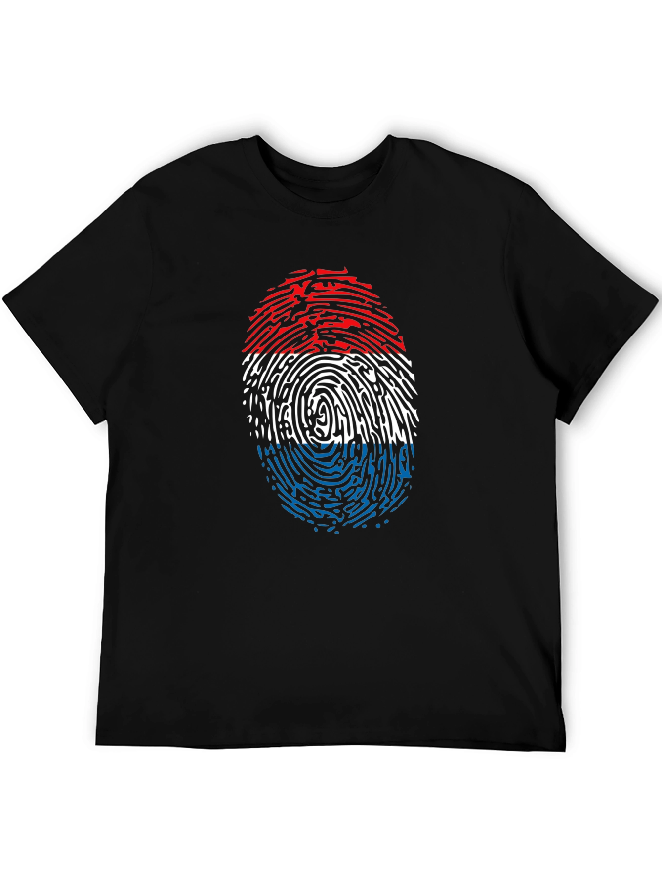 Dutch Flag Fingerprint T-Shirt