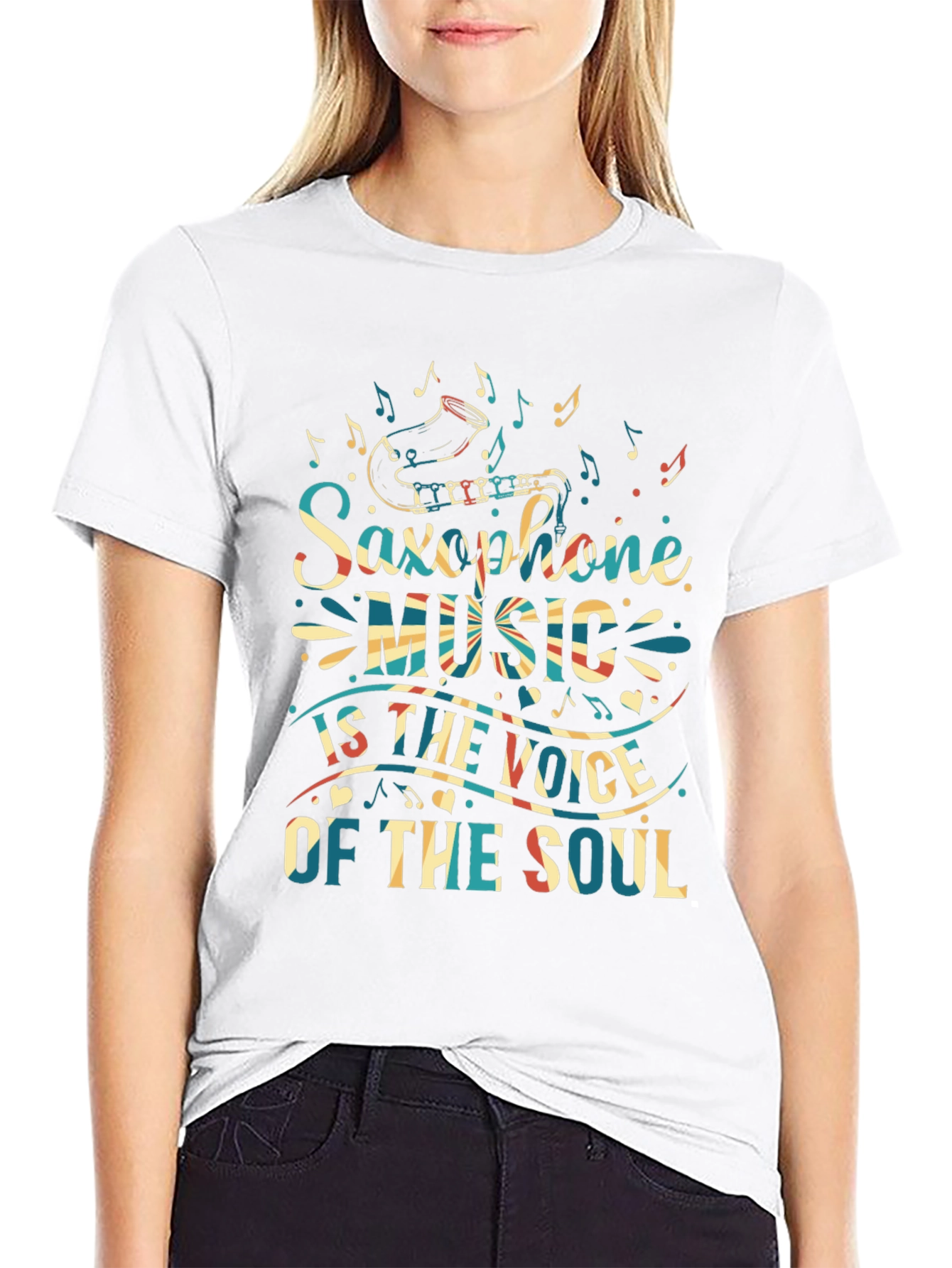 Saxophone Music Soul Graphic Tee - Unisex
