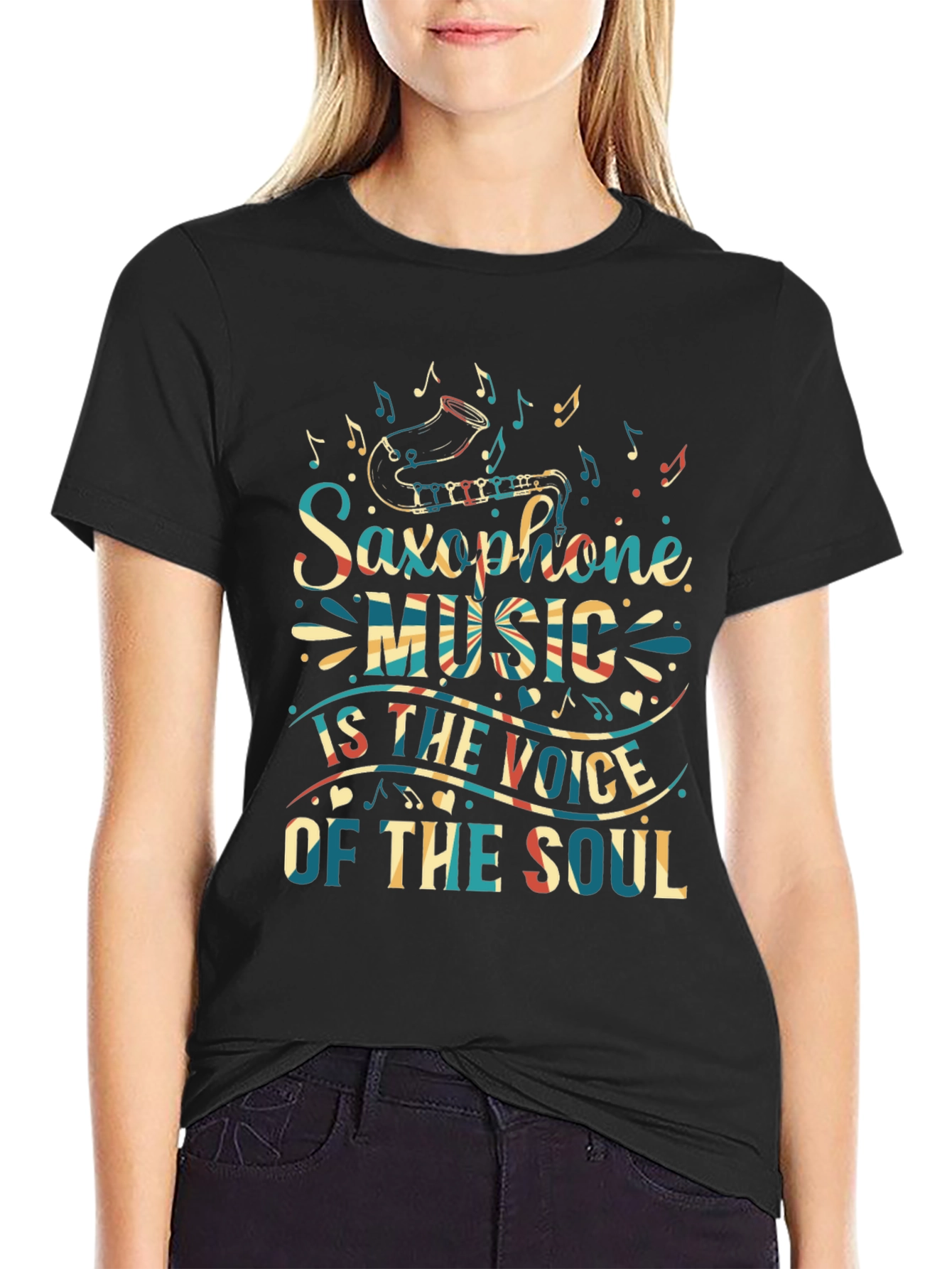 Saxophone Music Soul Graphic Tee - Unisex