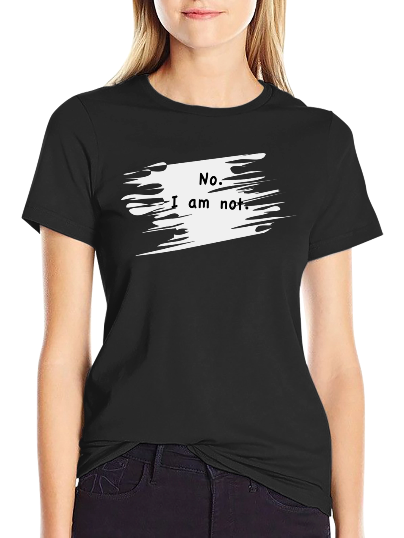 No. I am not. Graphic T-Shirt