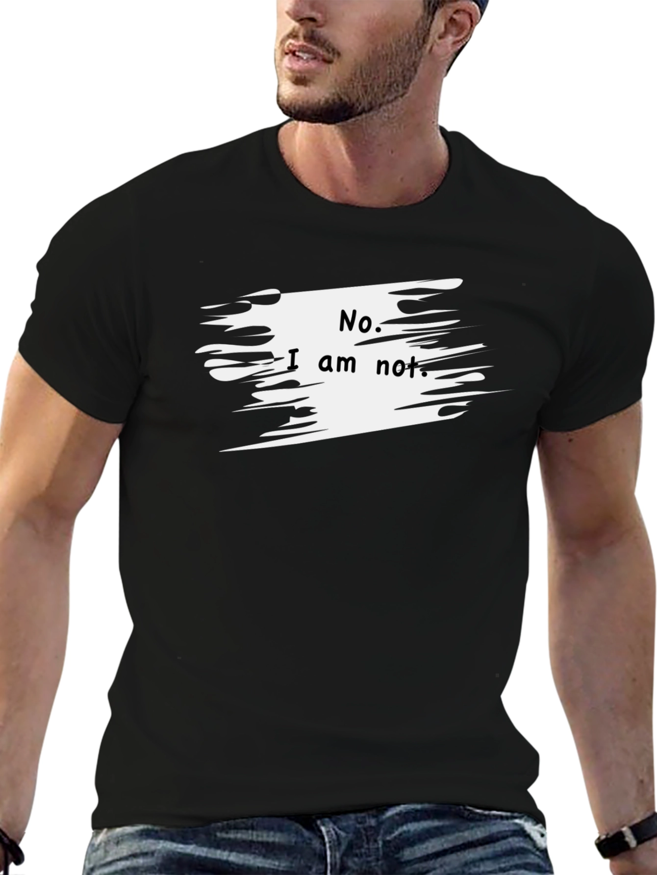 No. I am not. Graphic T-Shirt