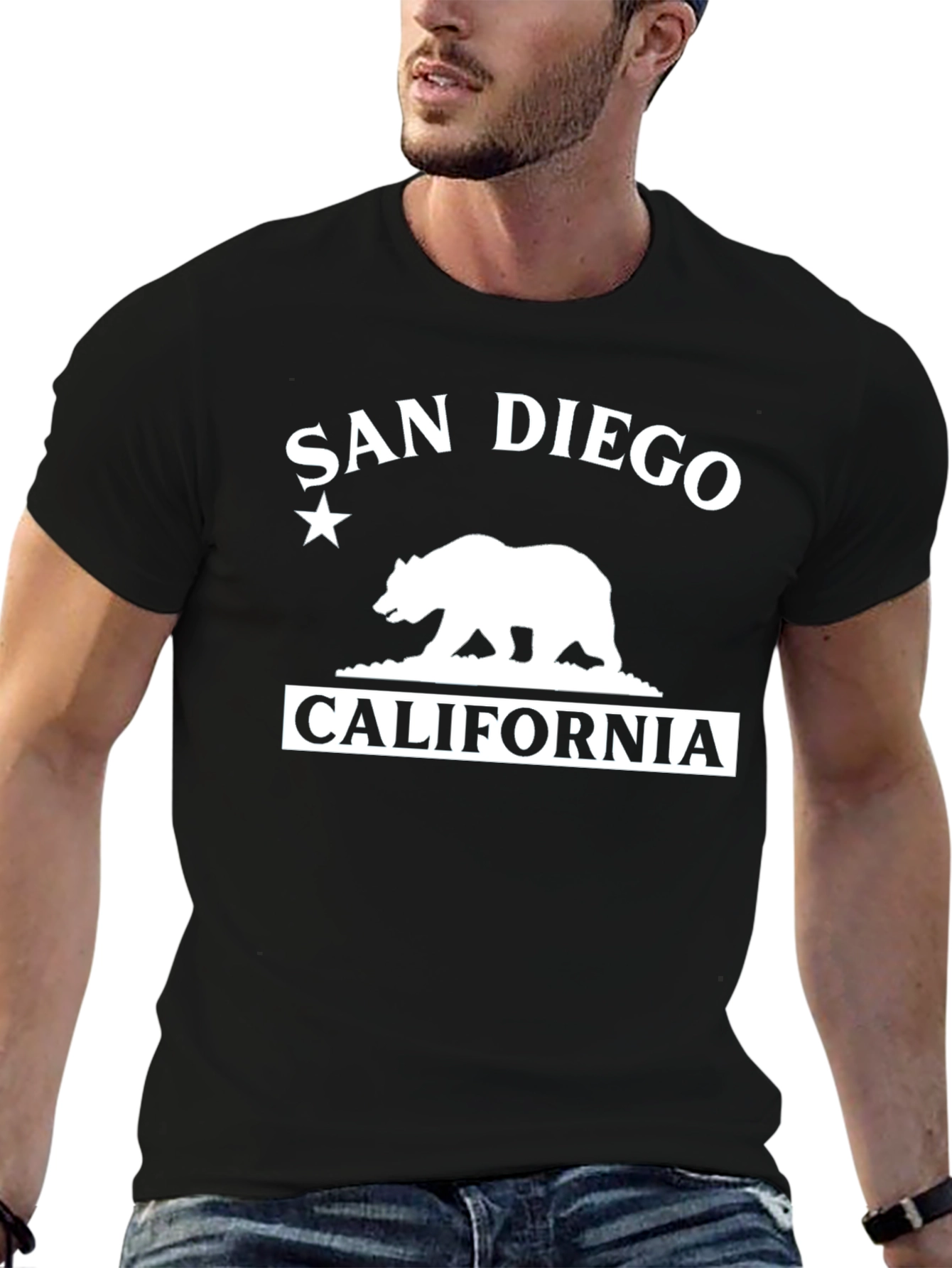 San Diego California Bear T-Shirt