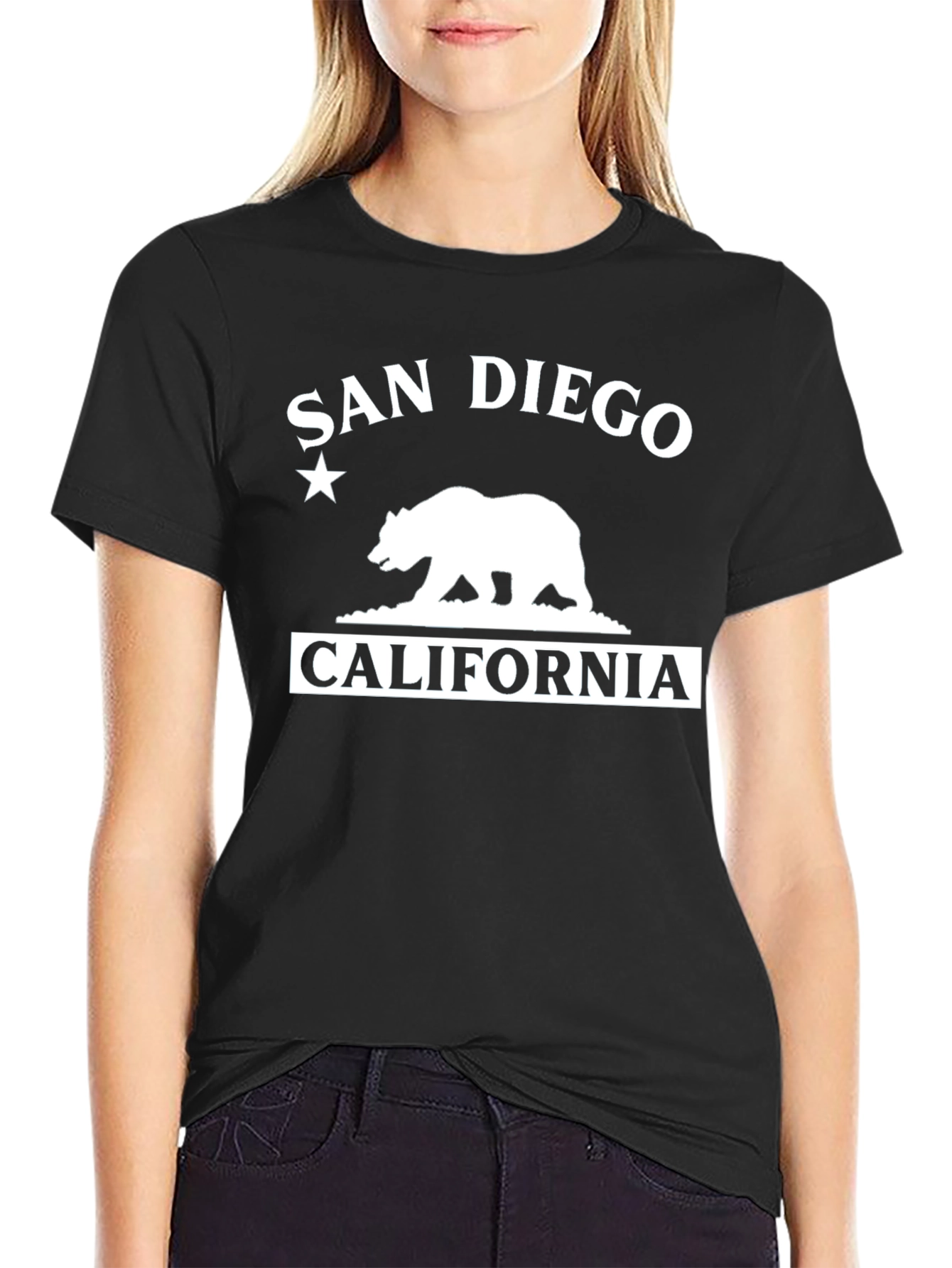 San Diego California Bear T-Shirt