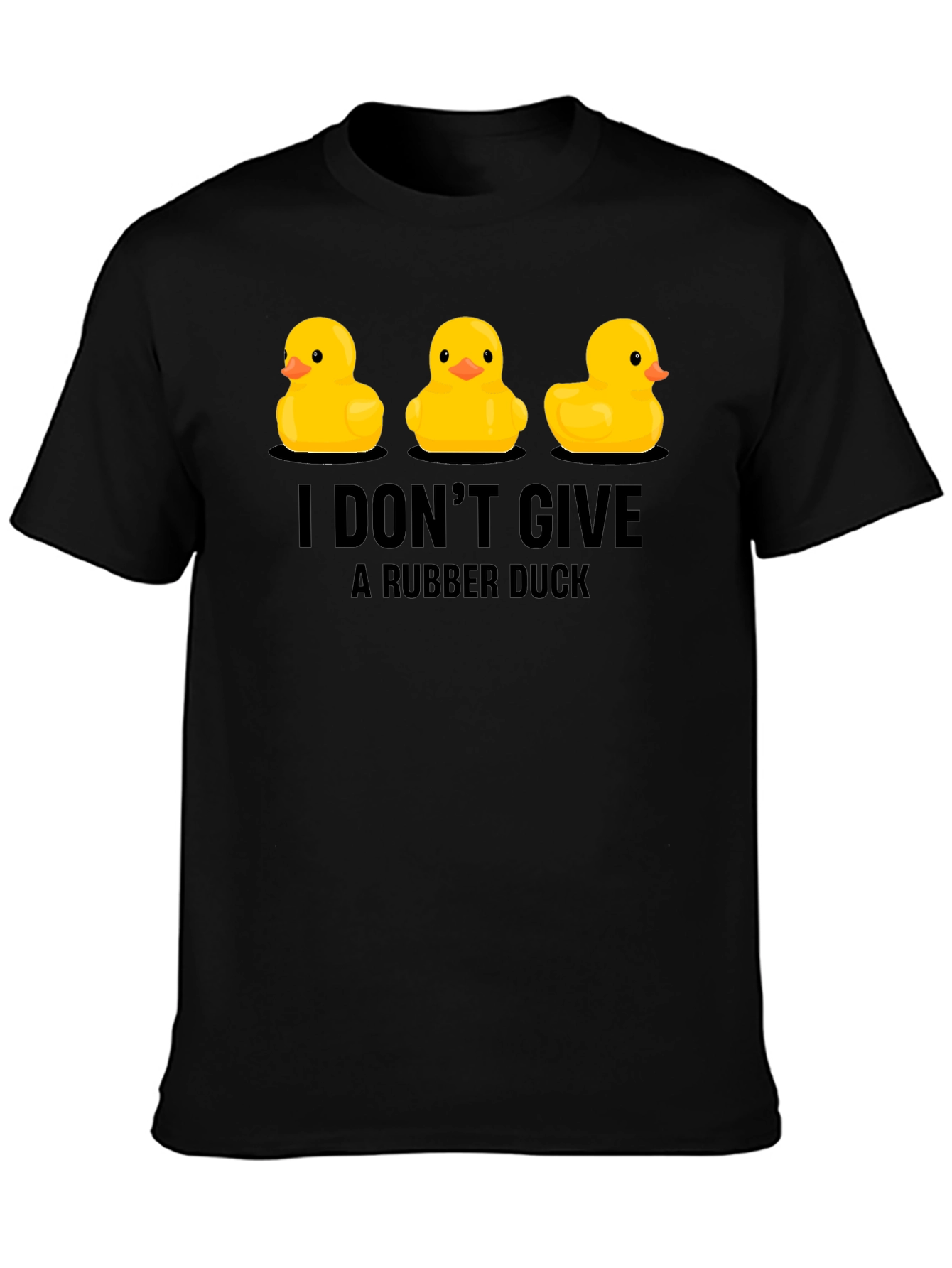 Rubber Duck T-Shirt: I Dont Give a Duck!
