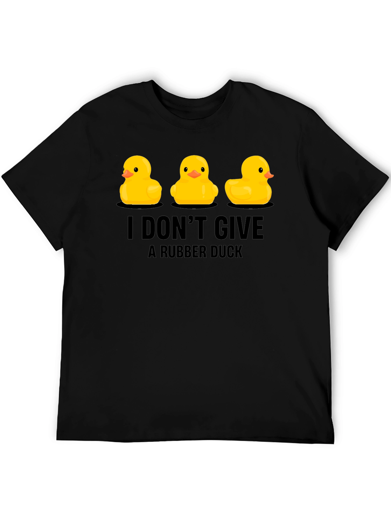 Rubber Duck T-Shirt: I Dont Give a Duck!