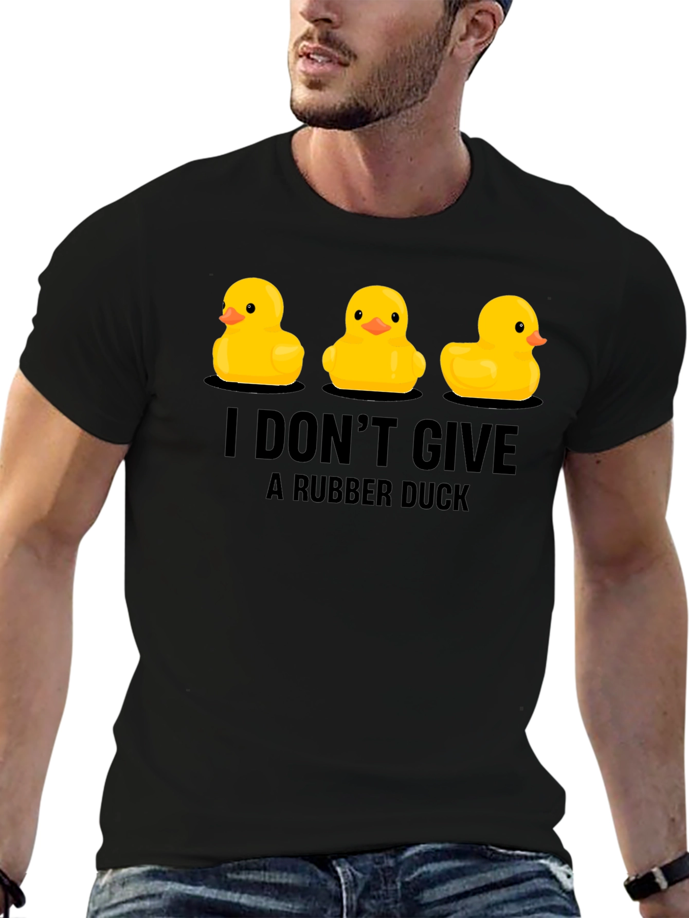Rubber Duck T-Shirt: I Dont Give a Duck!