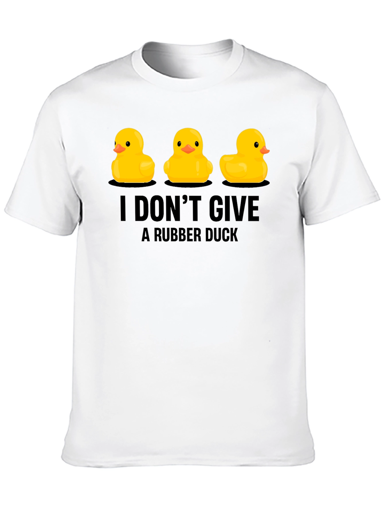 Rubber Duck T-Shirt: I Dont Give a Duck!