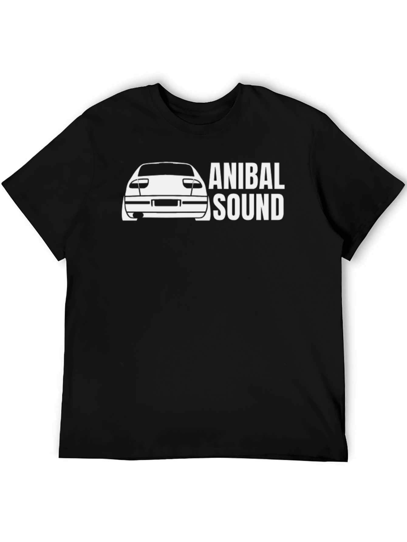 Anibal Sound Car Graphic Black T-Shirt