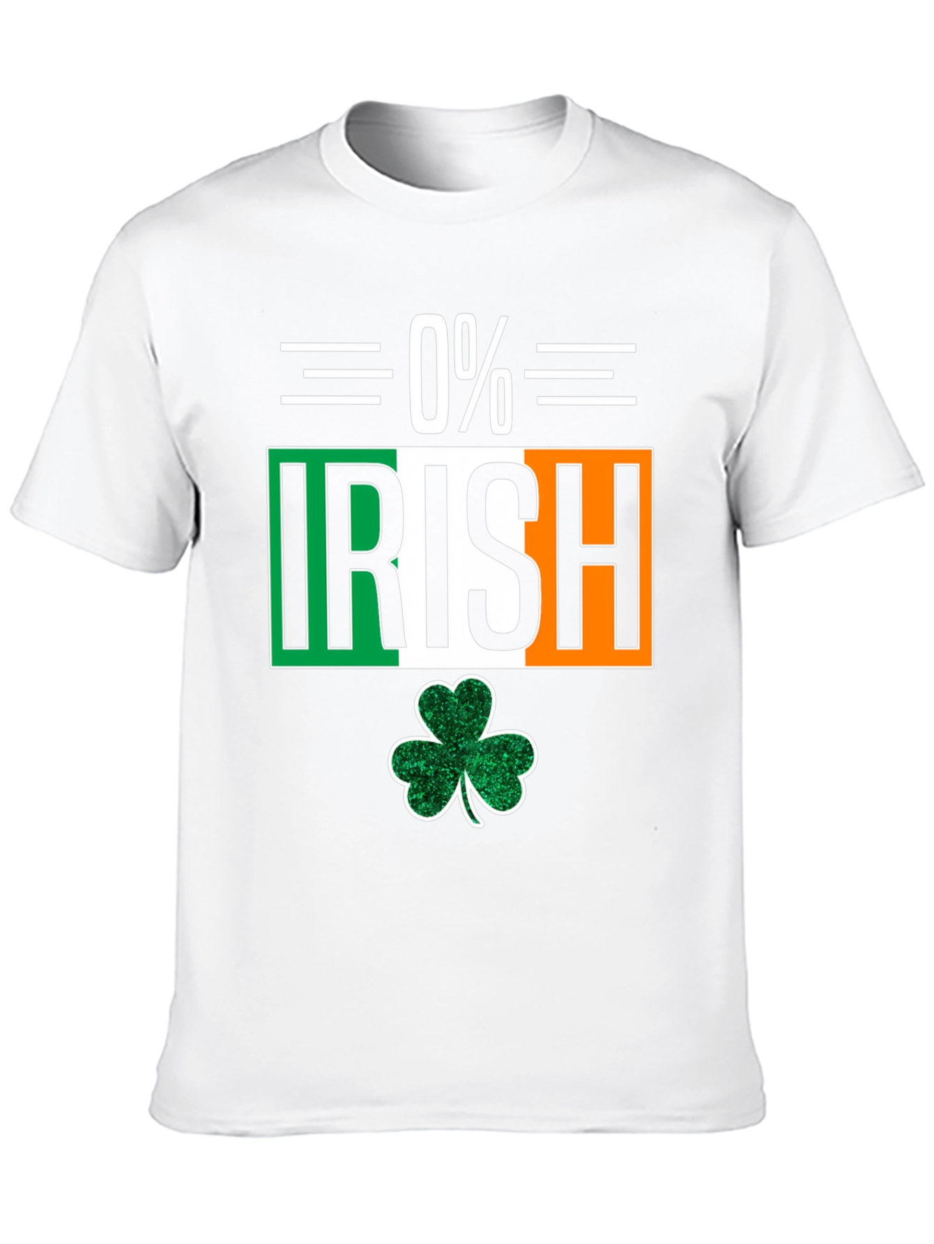 0% Irish St. Patricks Day T-Shirt