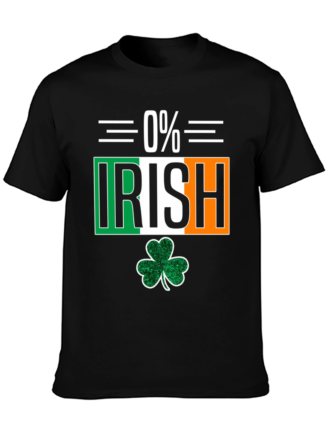 0% Irish St. Patricks Day T-Shirt