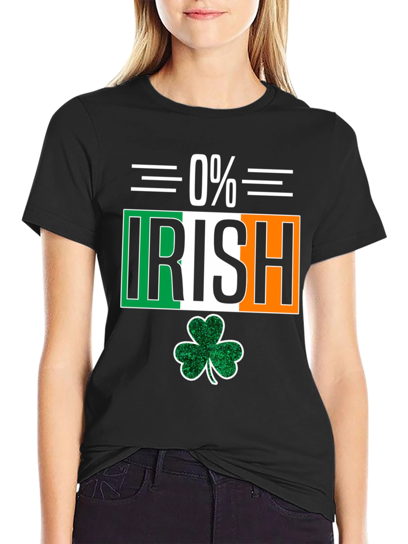0% Irish St. Patricks Day T-Shirt