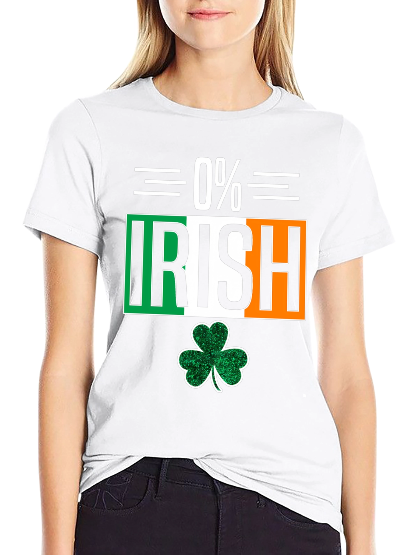 0% Irish St. Patricks Day T-Shirt