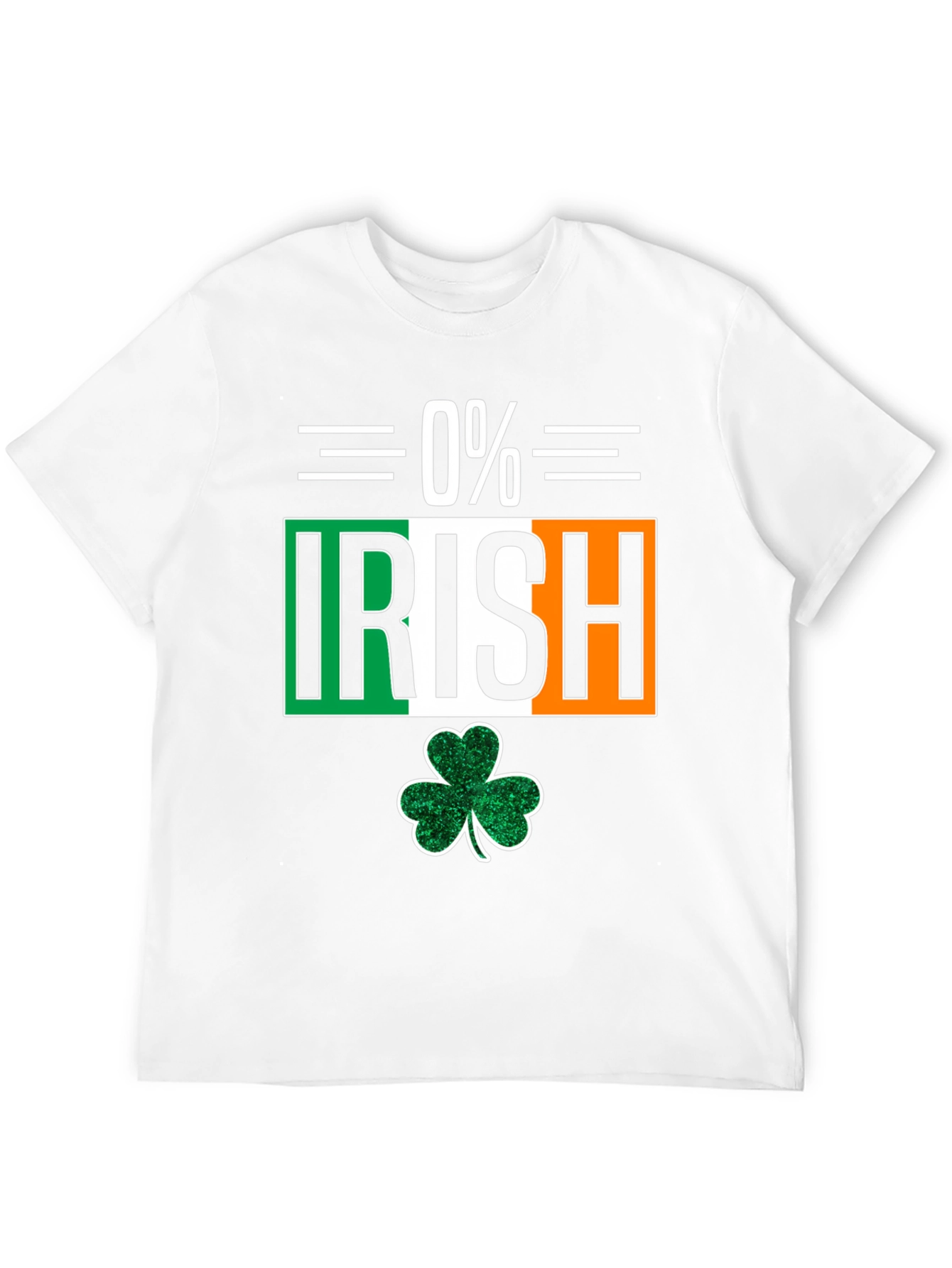 0% Irish St. Patricks Day T-Shirt