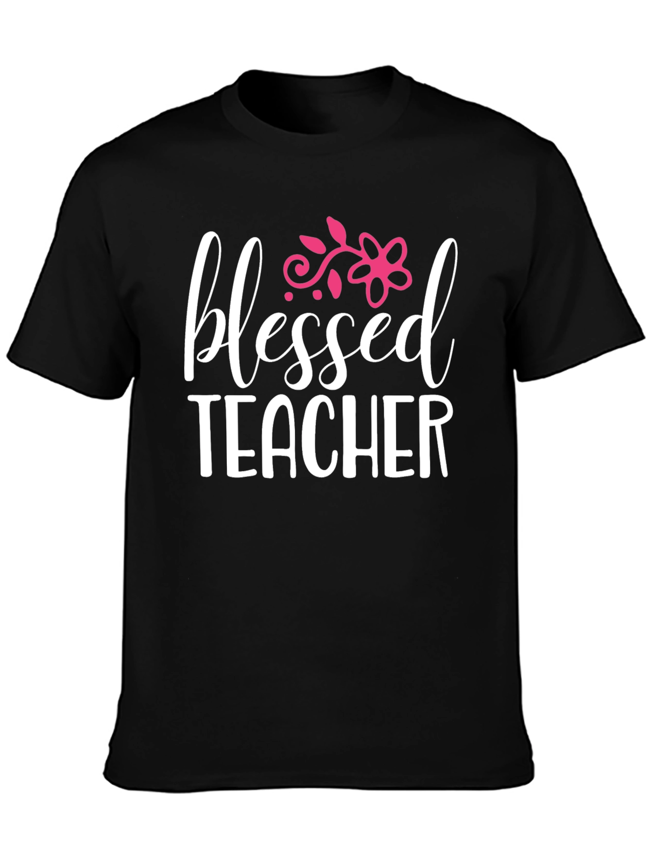 Blessed Teacher T-Shirt - Black