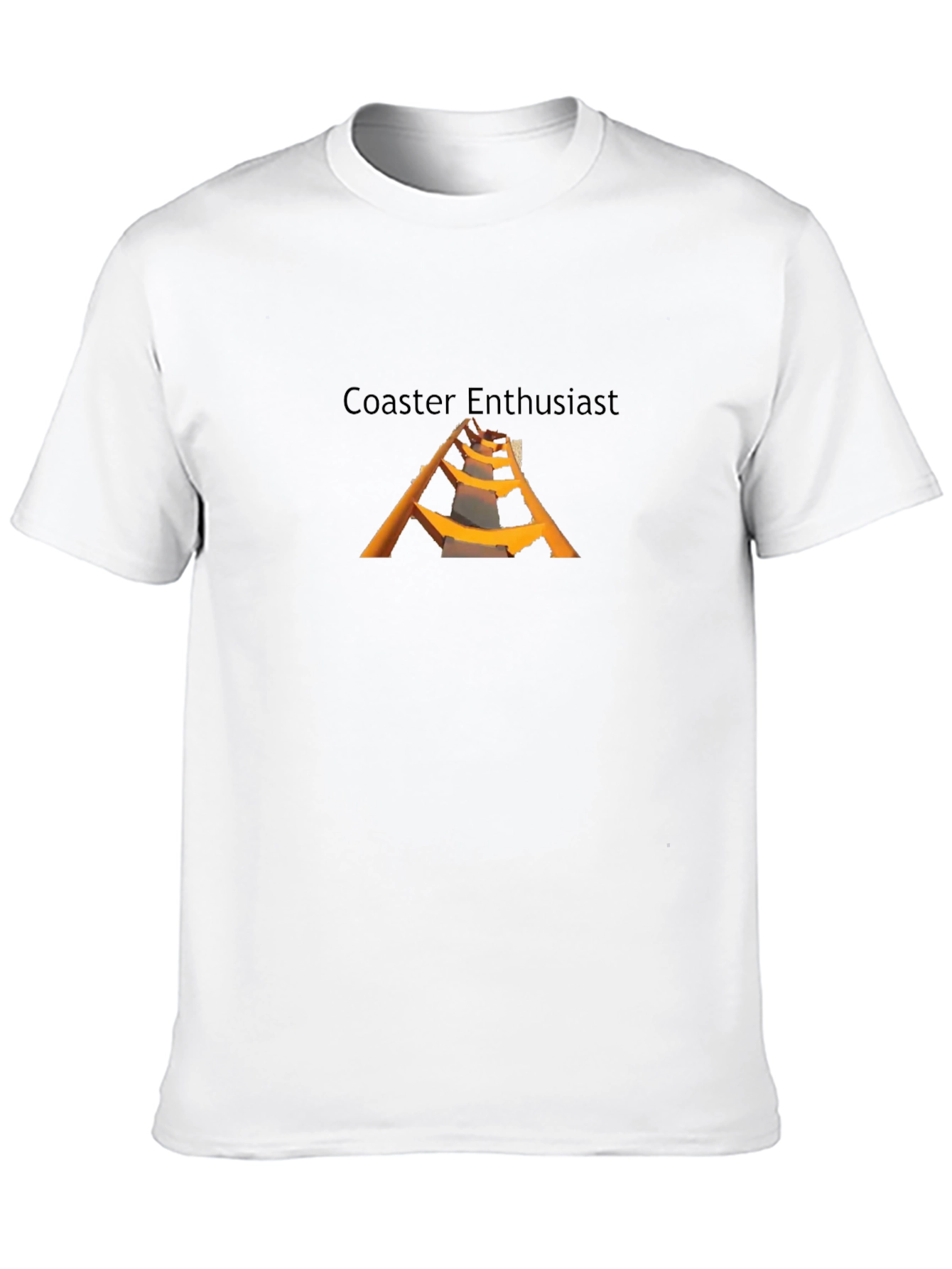 Coaster Enthusiast Black T-Shirt