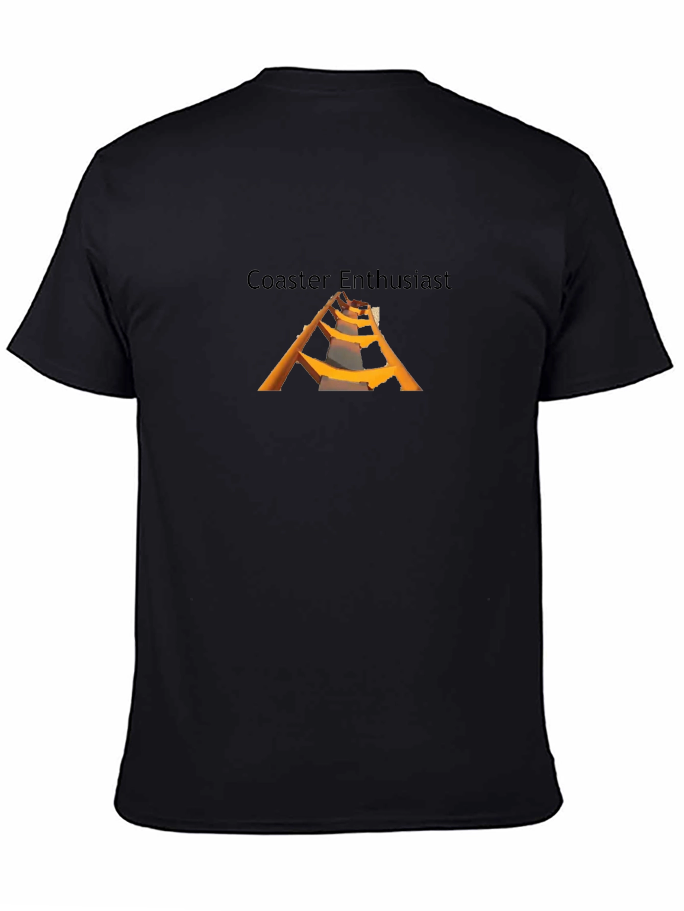 Coaster Enthusiast Black T-Shirt