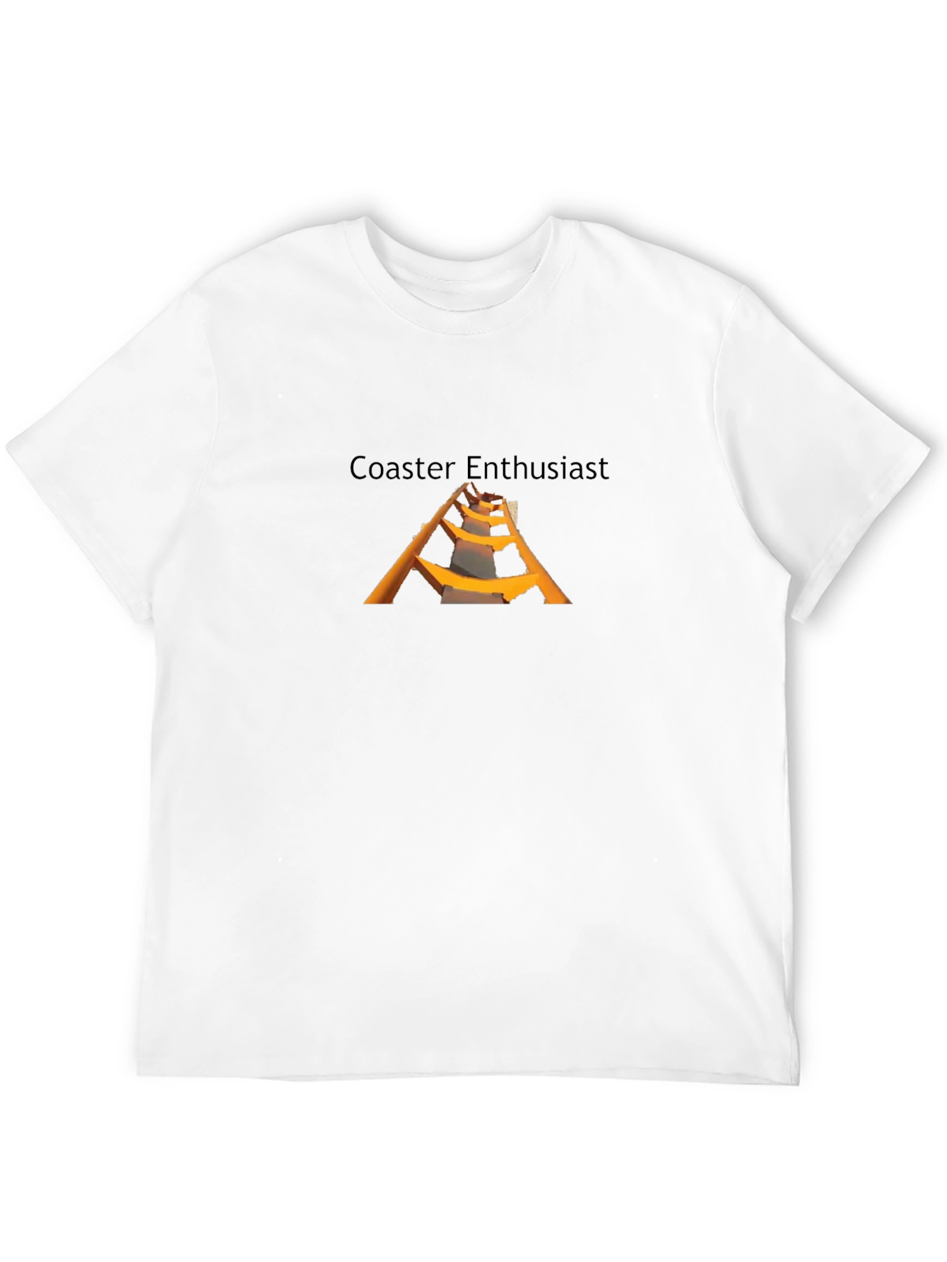 Coaster Enthusiast Black T-Shirt