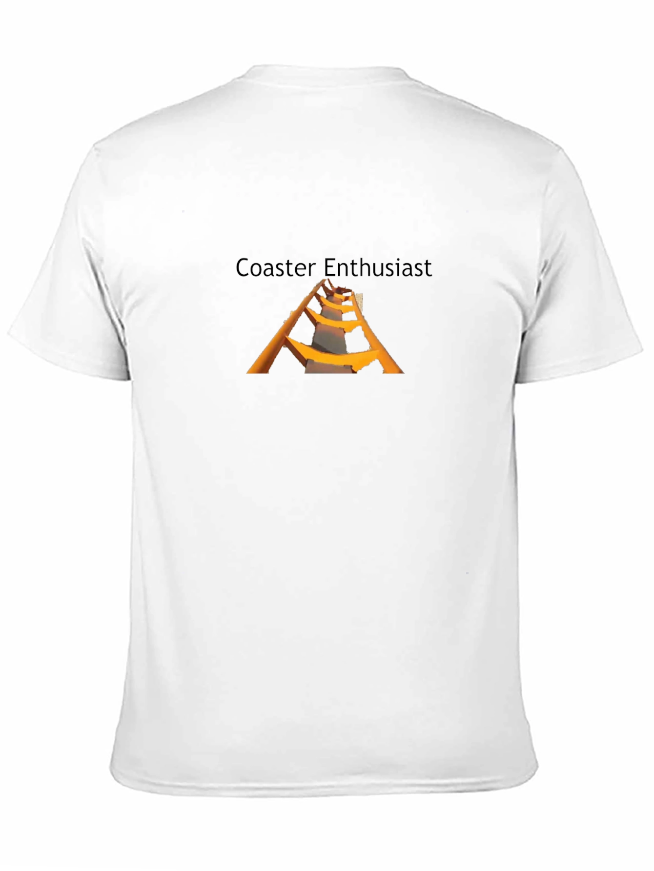 Coaster Enthusiast Black T-Shirt