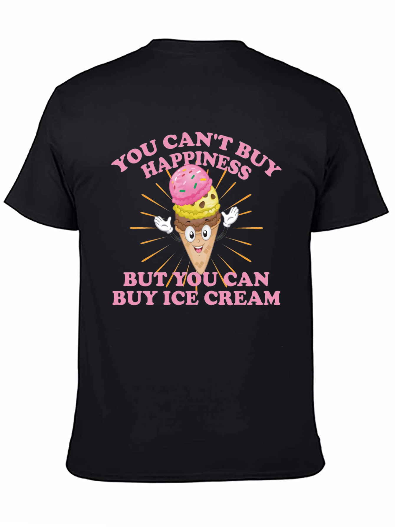 Buy Ice Cream Happiness T-Shirt
